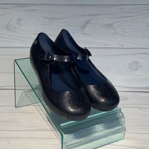 Mini Melissa Black Kids Water Shoes